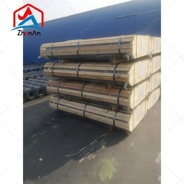 100-750mm Graphite Electrodes UHP HP RP Graphite Electrode for Eaf Lf Furnace
